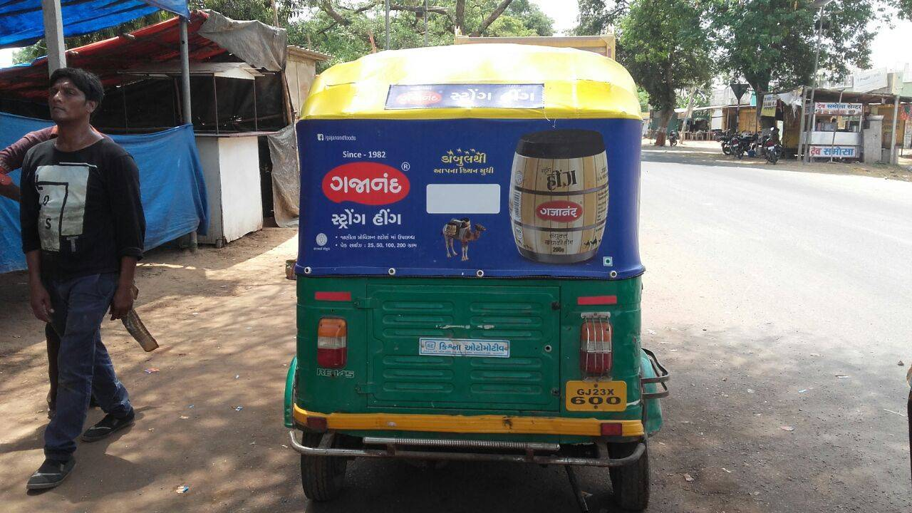 Auto Rickshaw Branding