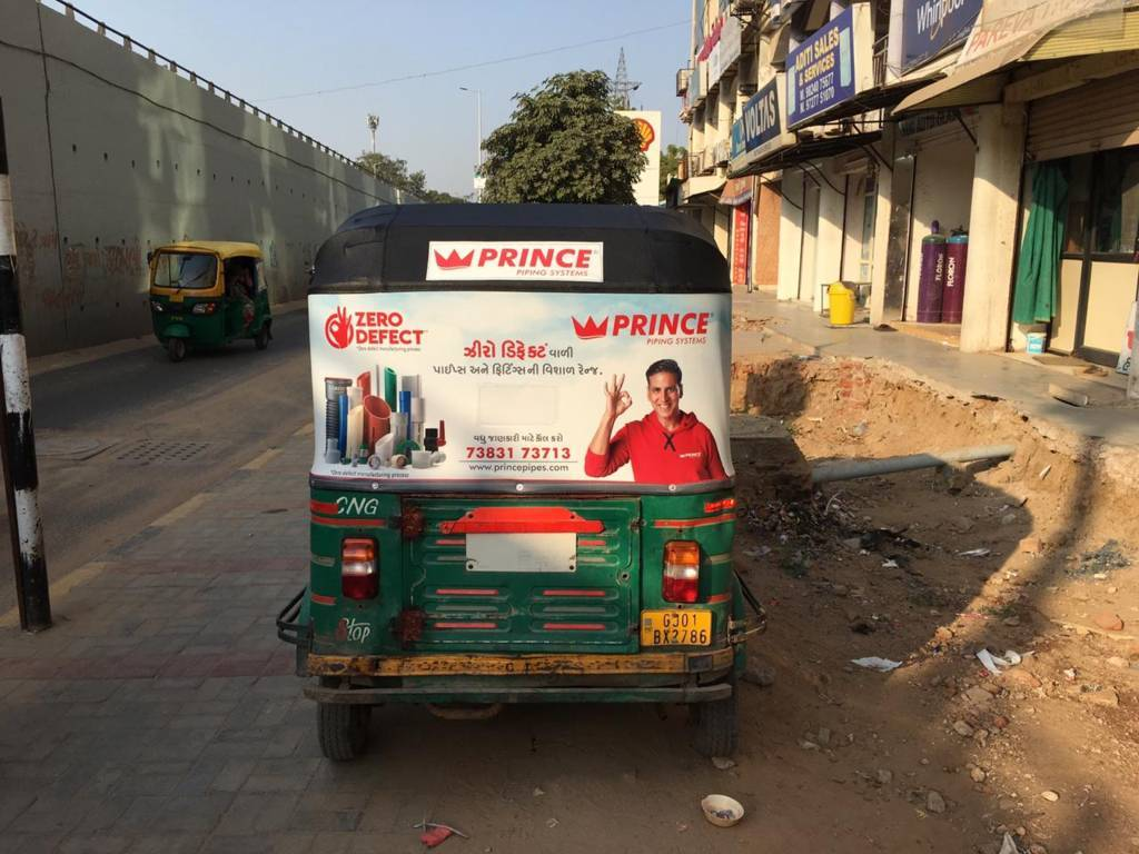 Auto Rickshaw Branding