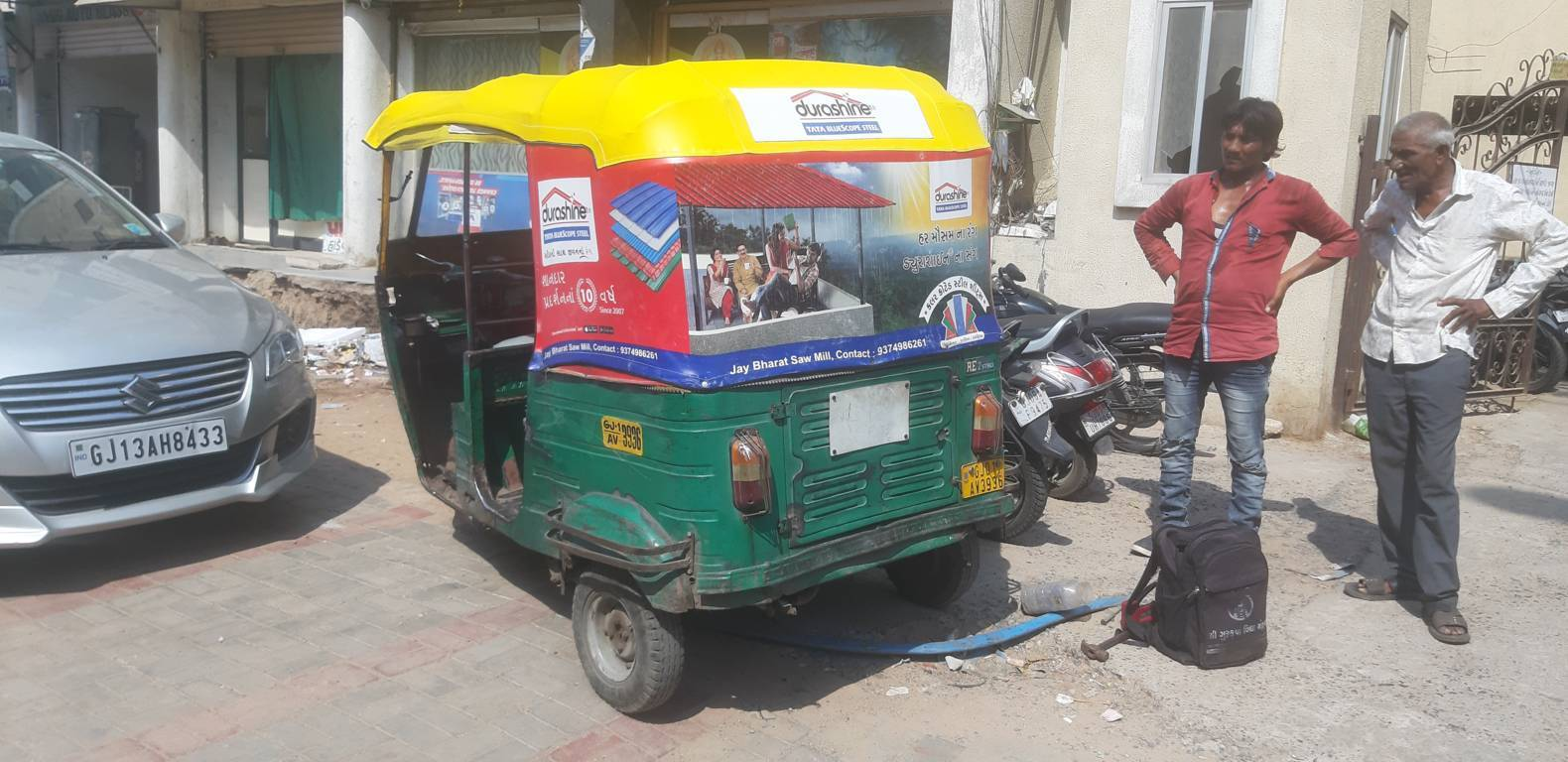 Auto Rickshaw Branding