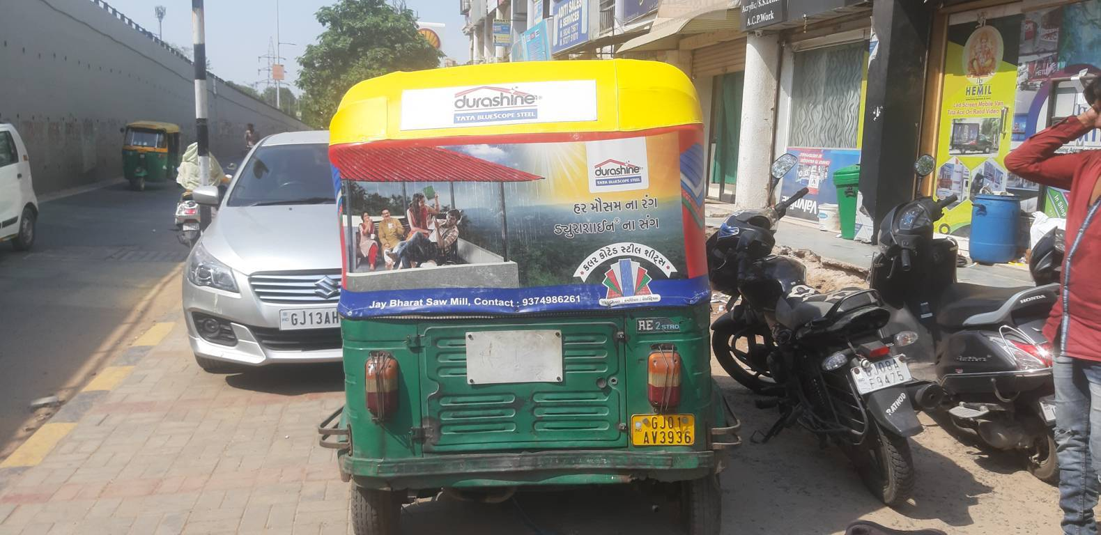 Auto Rickshaw Branding