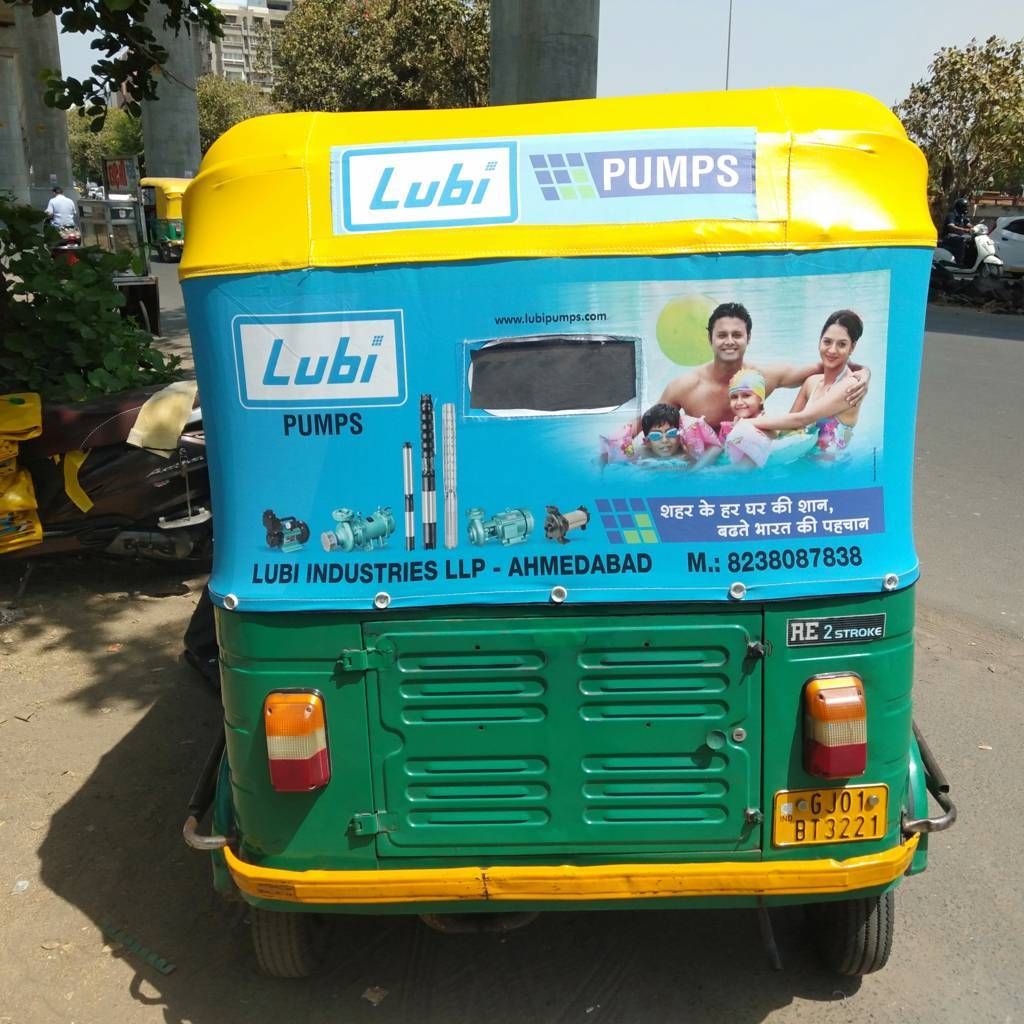 Auto Rickshaw Branding