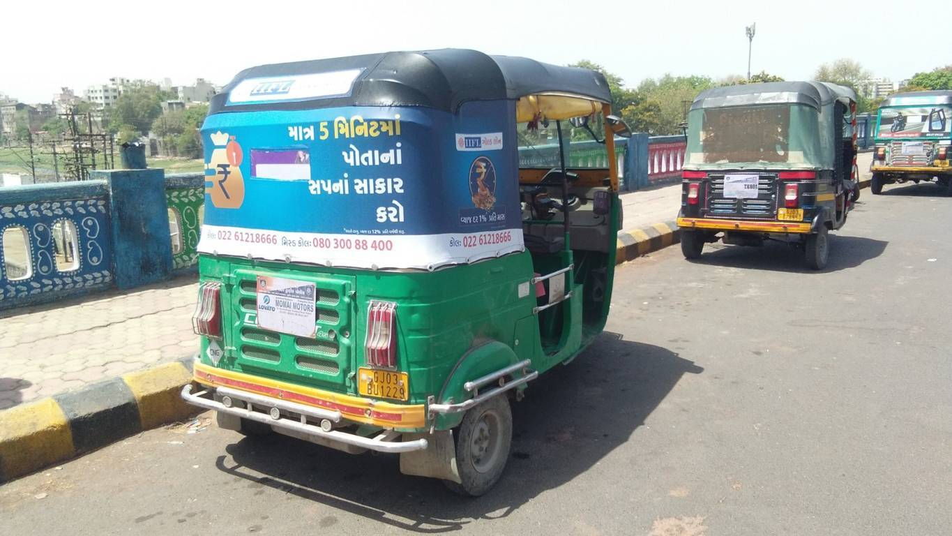 Auto Rickshaw Branding