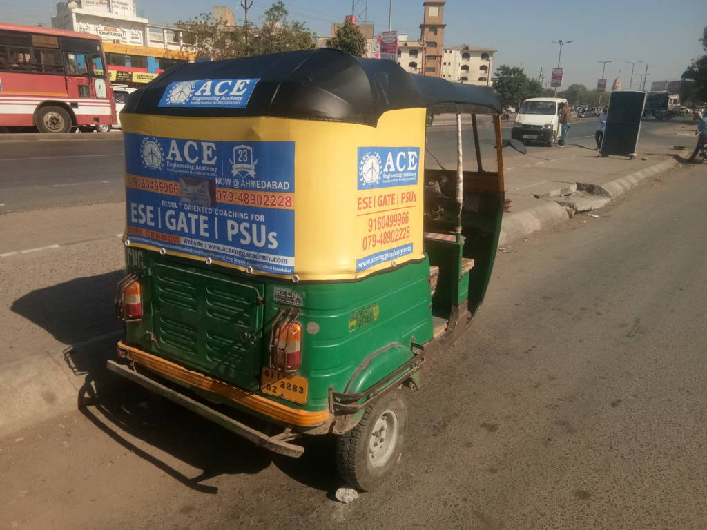 Auto Rickshaw Branding