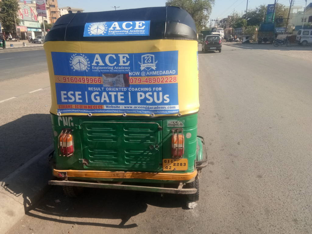 Auto Rickshaw Branding