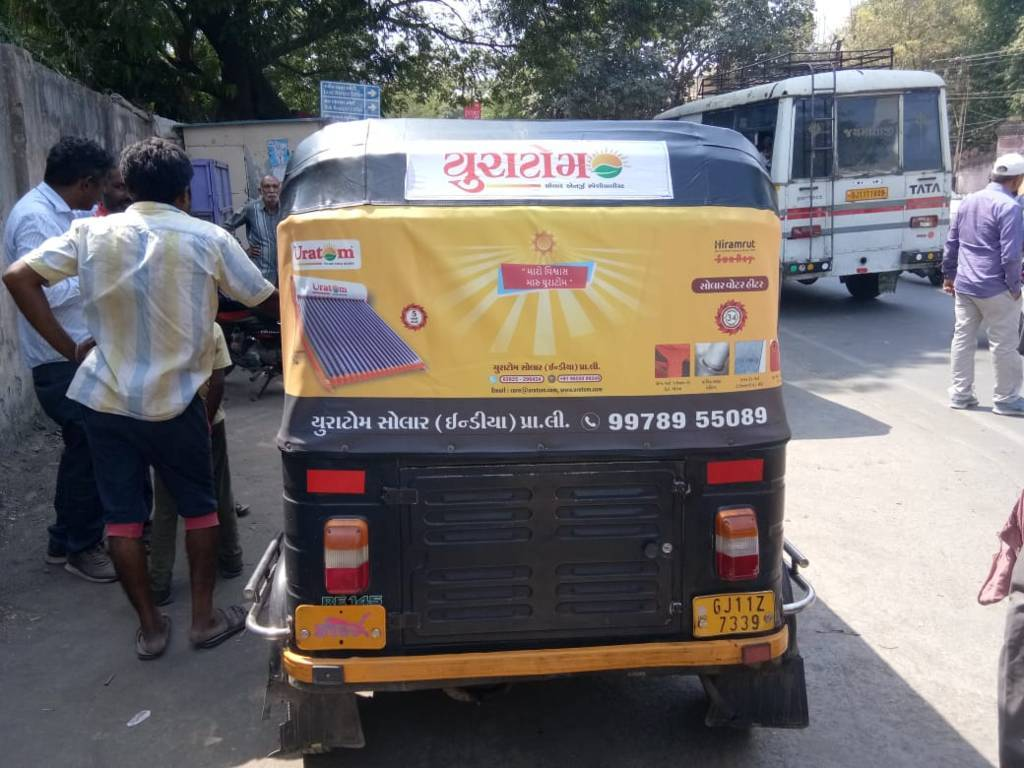 Auto Rickshaw Branding