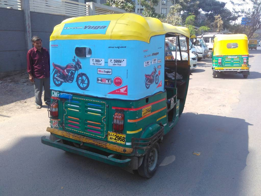 Auto Rickshaw Branding