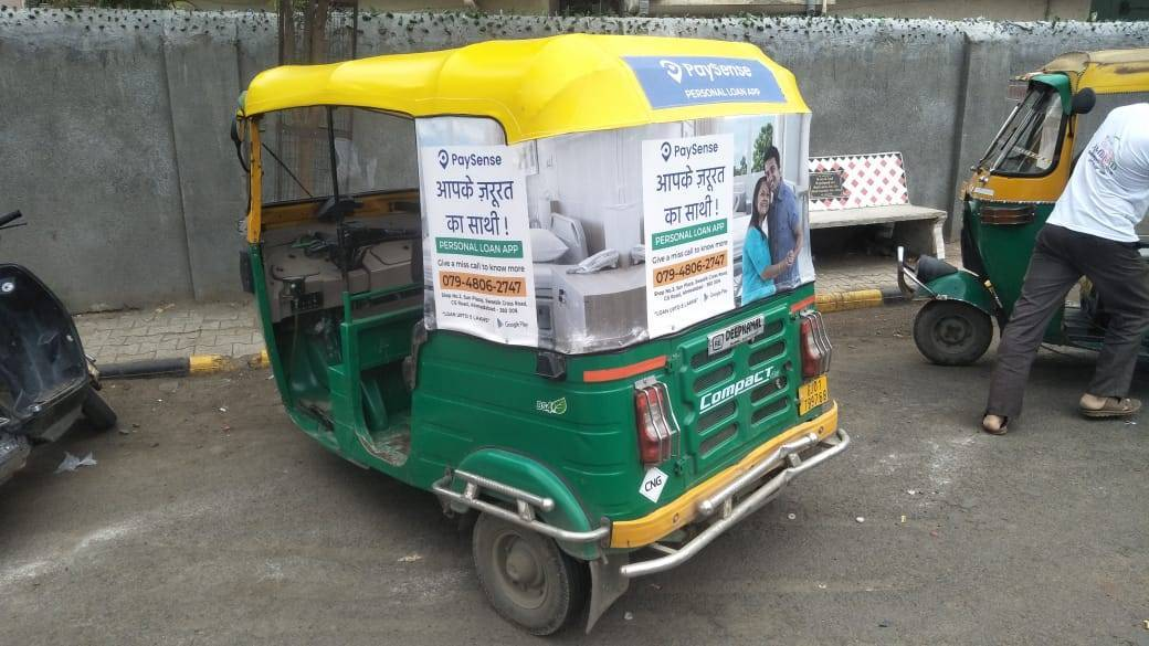 Auto Rickshaw Branding